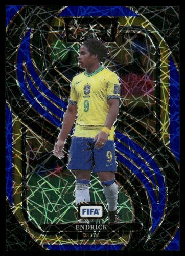 Endrick 2024 Panini Select FIFA Blue Prizm