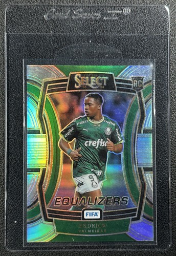Endrick 2024 Panini Select FIFA Plata Prizm