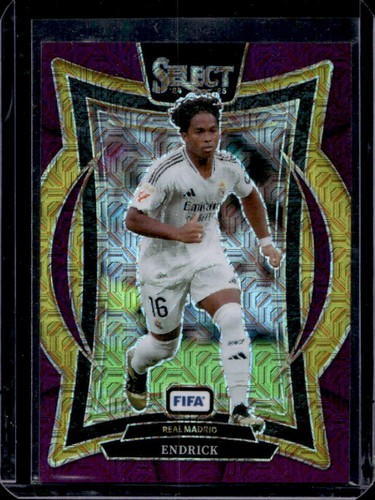 Endrick 2024 Panini Select FIFA Purple Mojo #2