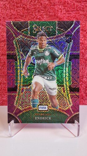 Endrick 2023 Panini Select FIFA Purple Prizm