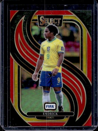 Endrick 2024 Panini Select FIFA Red #162