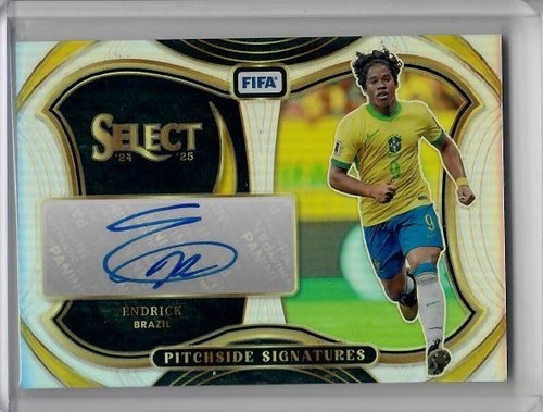 Endrick 2024 Panini Select FIFA Silver Prizm