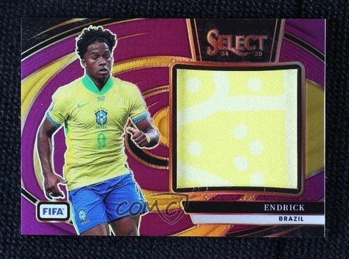 Endrick 2024 Panini Select FIFA Viola Prizm /49