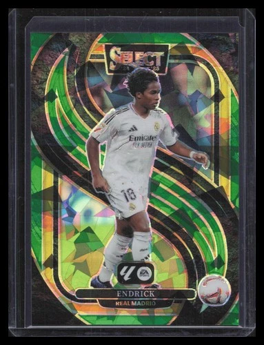 Endrick 2024 Panini Select Green Ice