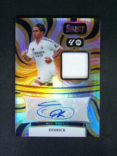 Endrick 2024 Panini Select La Liga Silver