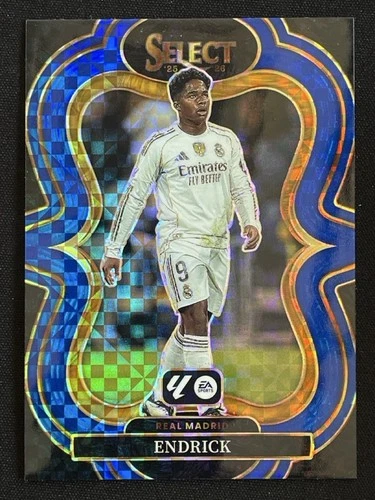Endrick 2025 Panini Select Mezzanine Blue Checker /16