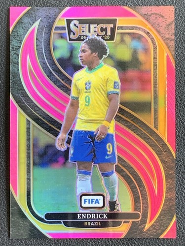 Endrick 2024 Panini Select Mezzanine Pink Prizm /59