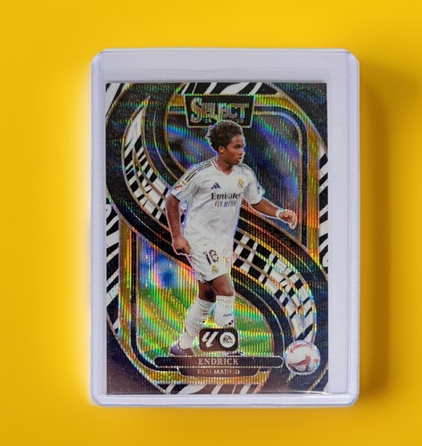 Endrick 2024 Panini Select Mezzanine Zebra Prizm