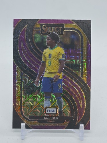Endrick 2024 Panini Select Purple Mojo Mezzanine Prizm