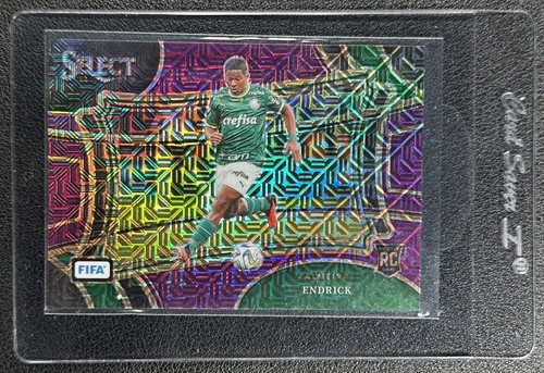 Endrick 2024 Panini Select Purple Mojo Prizm