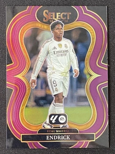 Endrick 2025 Panini Select Purple Prizm /125