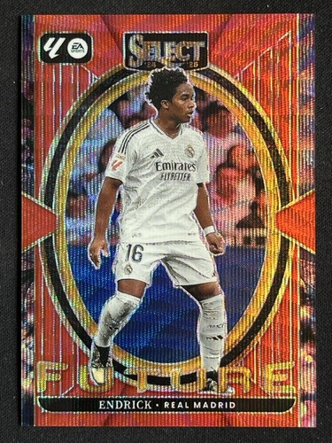Endrick 2024 Panini Select Red Wave Prizm /49