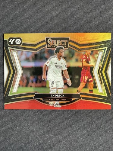 Endrick 2024 Panini Select Rojo Blanco Oro #235