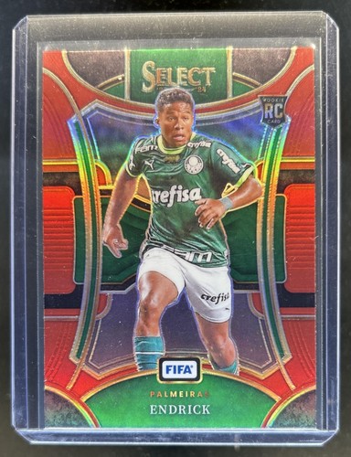 Endrick 2024 Panini Select Rojo Prizm #158