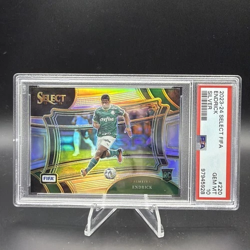 Endrick 2023 Panini Select Silver Prizm