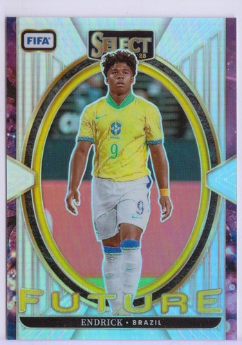 Endrick 2024 Panini Select Silver Prizm