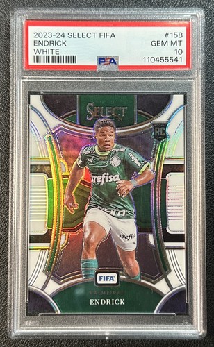 Endrick 2023 Panini Select White Prizm /20