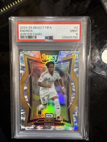 Endrick 2024 Panini Select Winter Camo /30