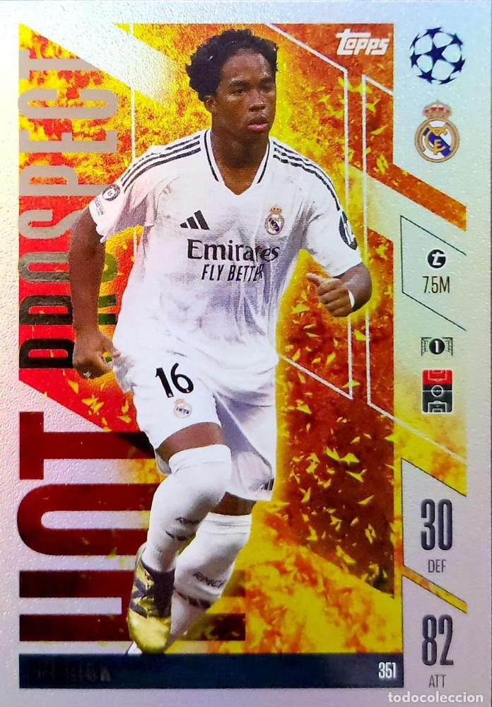 Endrick 2024 Topps Match Attax UEFA Club Competitions Extra