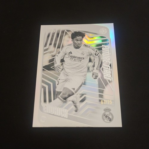 Endrick 2025 Topps UCC Flagship Black & White /75