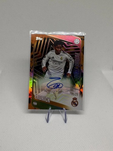 Endrick 2025 Topps UCC Flagship Gold /25