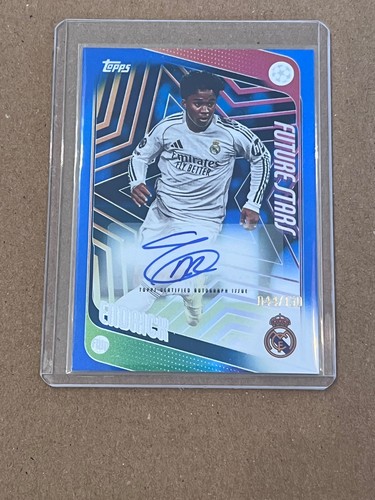 Endrick 2025 Topps UCC Lámina Azul /150