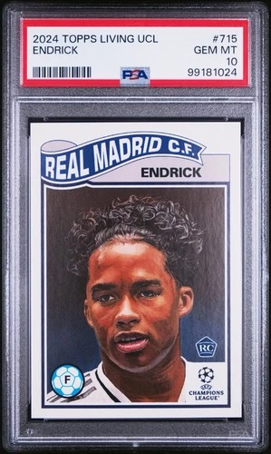 Endrick 2024 Topps UEFA Champions League