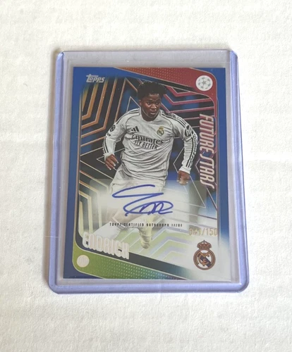 Endrick 2025 Topps UEFA Club Competitions /150