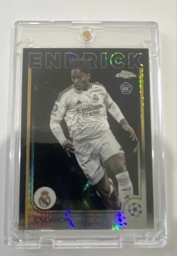 Endrick 2024 Topps UEFA Club Competitions Icy Black /10