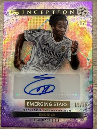 Endrick 2024 Topps UEFA Inception /25