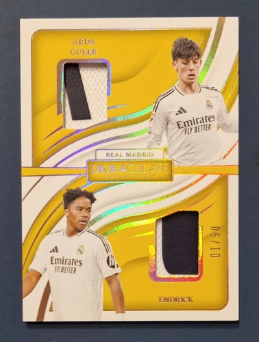 Endrick/Arda Guler 2024 Panini Immaculate Soccer /10