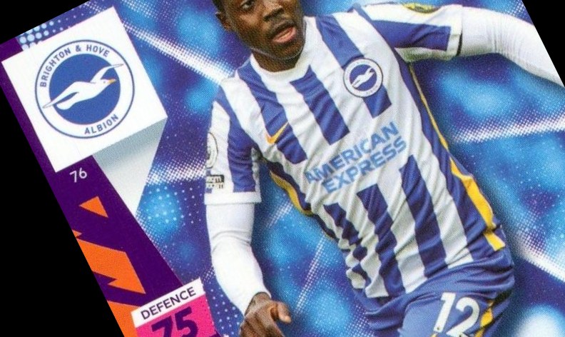 Enock Mwepu 2021 Panini Adrenalyn XL Premier League Plus