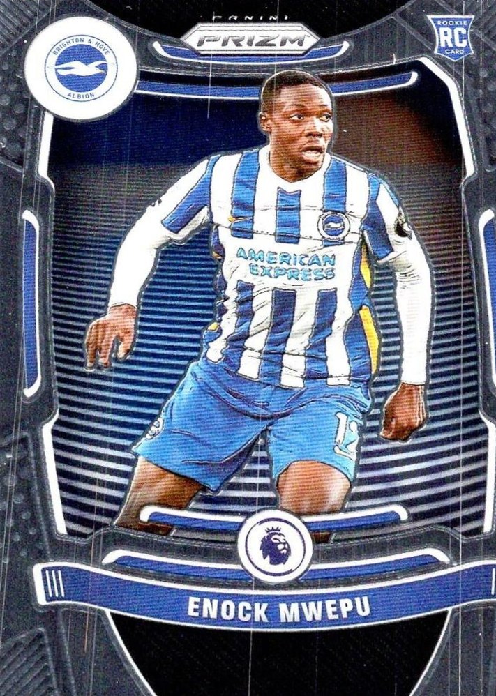 Enock Mwepu 2021 Panini Prizm Premier League 182
