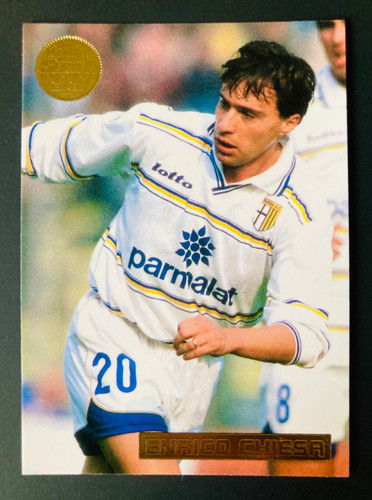 Enrico Chiesa 1999 Topps Merlin Chrome Gold