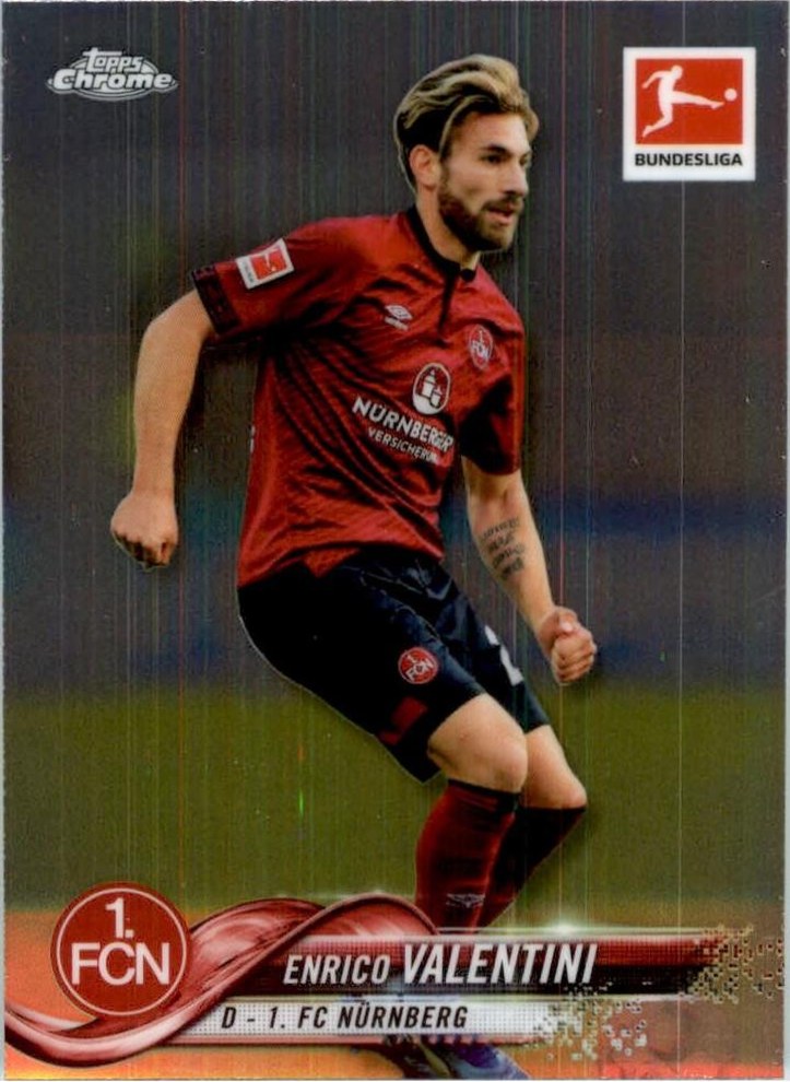 Enrico Valentini 2018 Topps Chrome Bundesliga 8