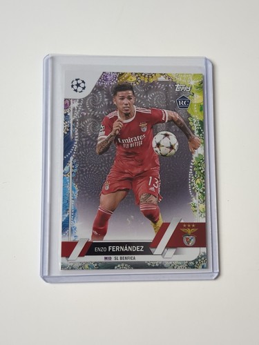 Enzo Fernandez 2022 Topps Carnaval