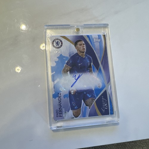Enzo Fernandez 2024 Topps Chelsea Lineage /5