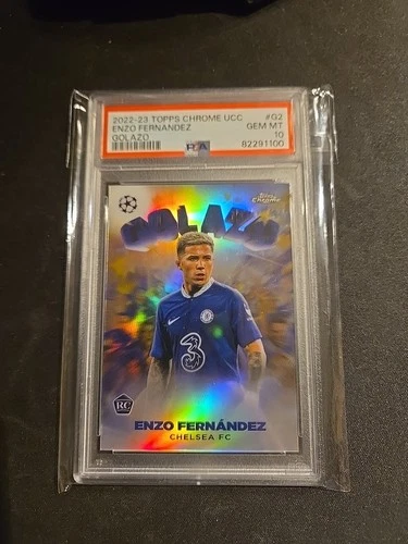 Enzo Fernandez 2023 Topps Chrome