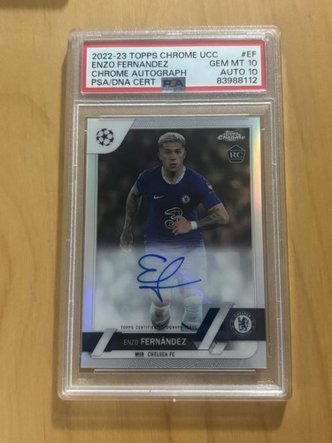 Enzo Fernandez 2022 Topps Chrome