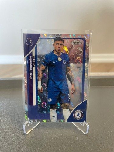 Enzo Fernandez 2025 Topps Chrome Logofractor