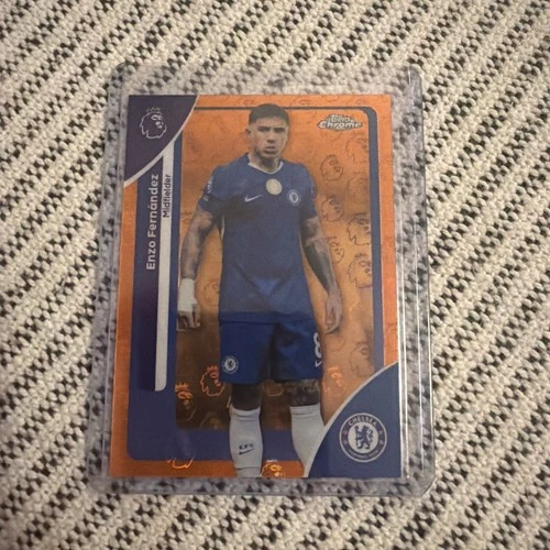 Enzo Fernandez 2025 Topps Chrome Orange /25