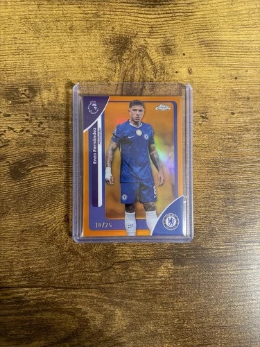Enzo Fernandez 2026 Topps Chrome Orange /25