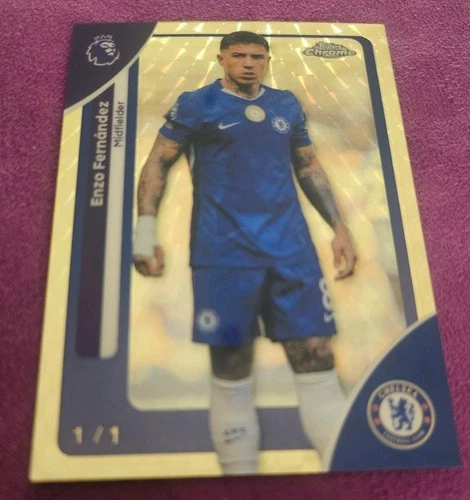 Enzo Fernandez 2026 Topps Chrome Superfractor 1/1