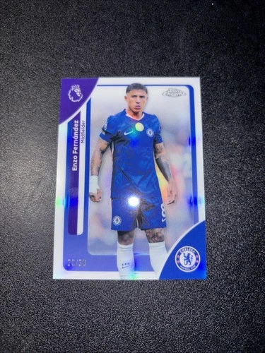 Enzo Fernandez 2026 Topps Chrome White /30