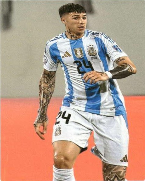 Enzo Fernandez 2024 Panini Donruss