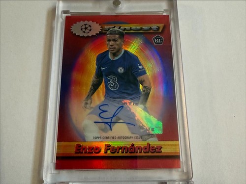 Enzo Fernandez 2022 Topps Finest /5