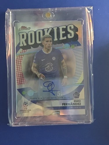 Enzo Fernandez 2022 Topps Finest /500