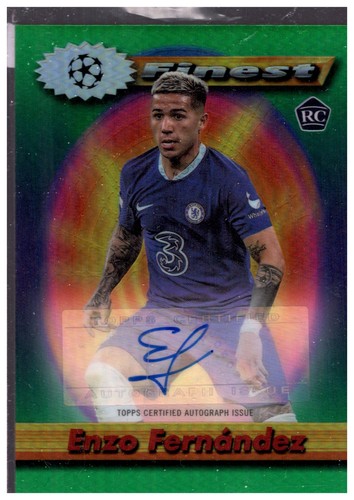 Enzo Fernandez 2022 Topps Finest /99