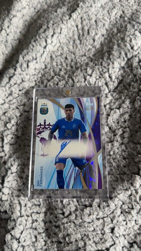 Enzo Fernandez 2024 Topps Lineage Purple Tango /15