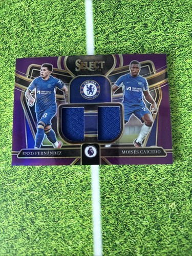 Enzo Fernandez / Moises Caicedo 2023 Panini Select /49